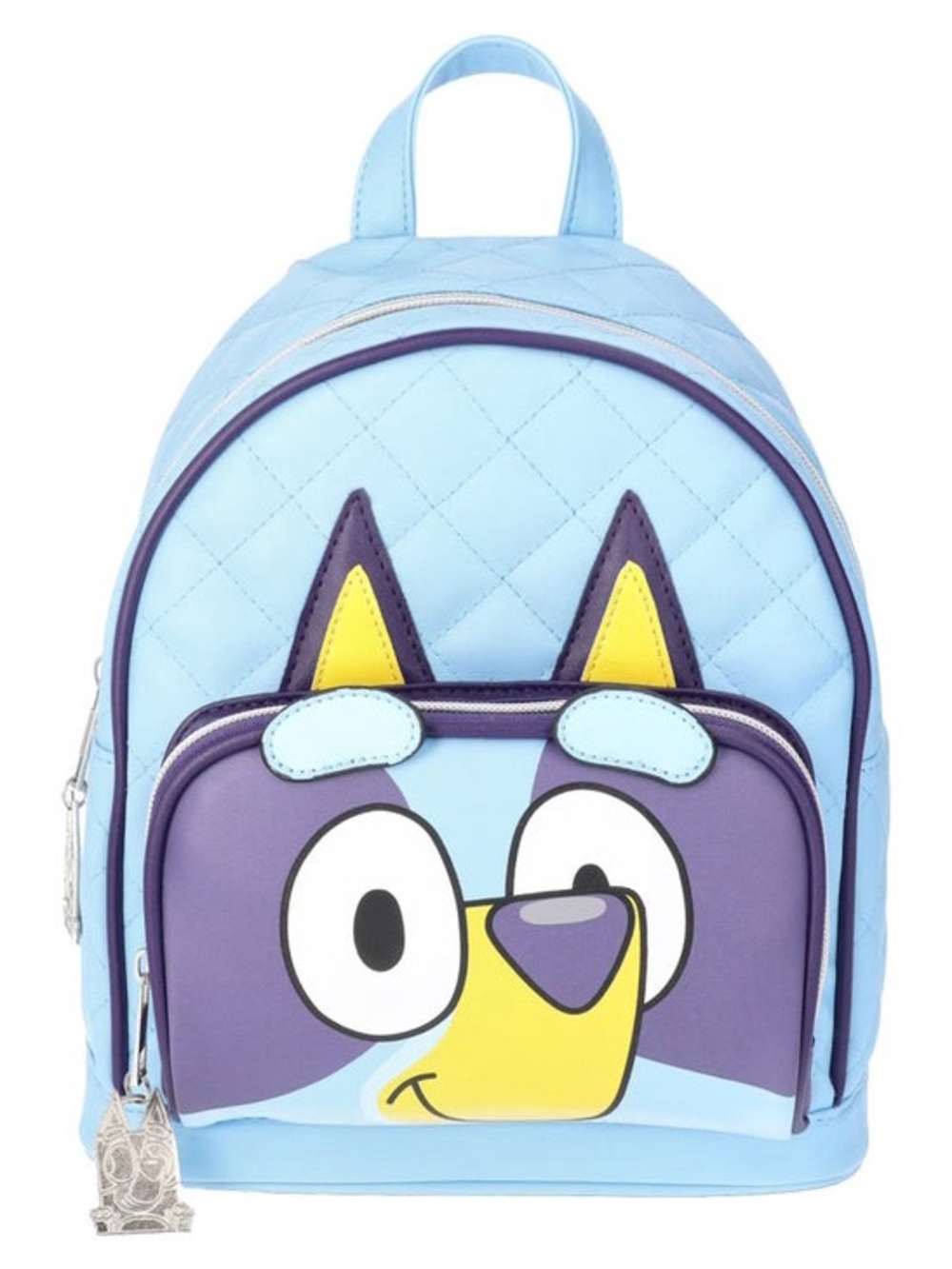 Bluey Mini Licensed Backpack Kids Blue & Purple Character Mini Backpack - New